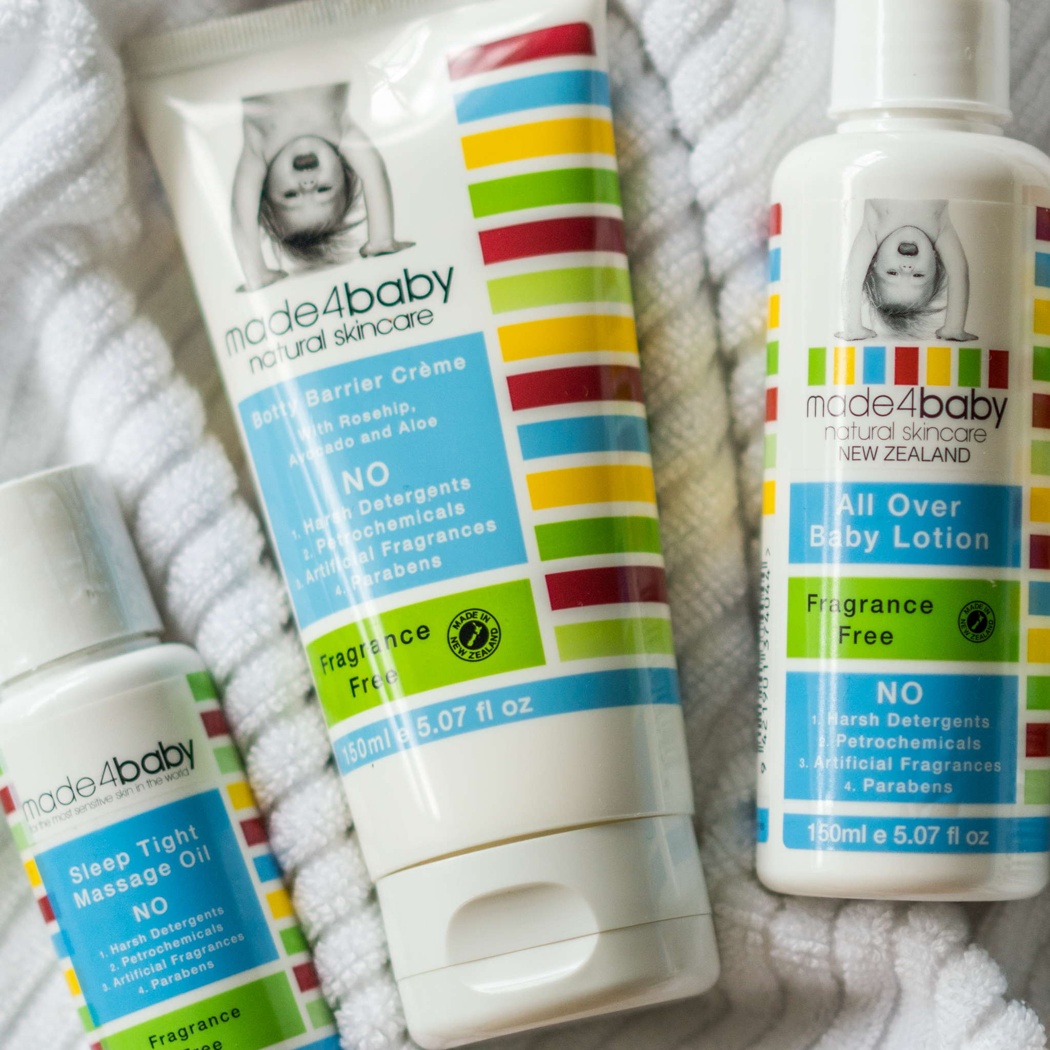 Made4Baby natural skincare range